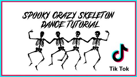 Tiktok Dance Tutorial Spooky Scary Skeleton 2019 Youtube