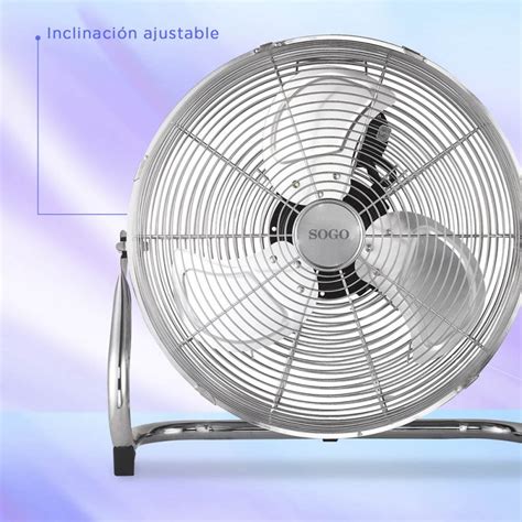 Sogo Ventilador Industrial De Suelo W Pccomponentes