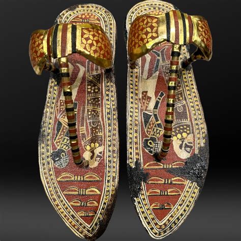 Tutankhamun Sandal Unique Piece Of The Treasure Of The Golden King