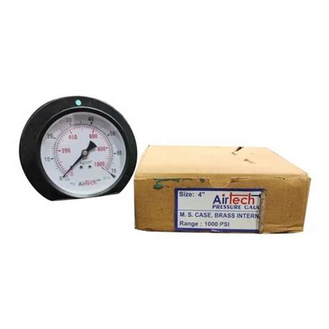 4 Inch 100 Mm Airtech Analog Pressure Gauge 1000 Psi At Rs 650 In Nagpur