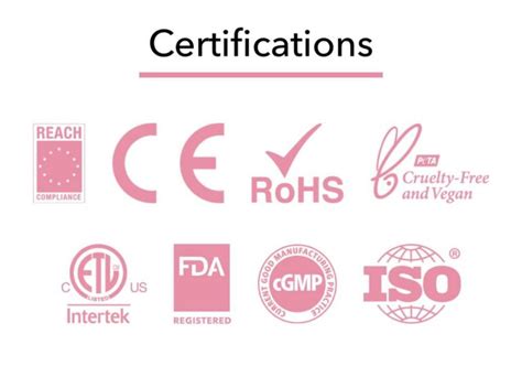 Certificados De Nuestros Productos Above My Skin