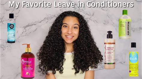 My Favorite Leave In Conditioners For Curly Hair YouTube