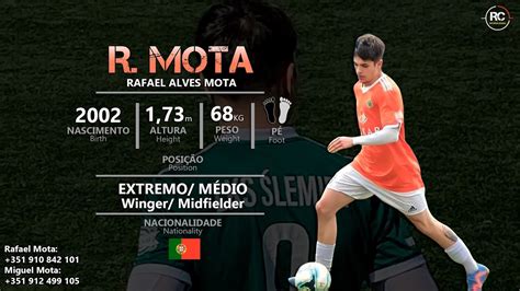 Rafael Mota Extremo M Dio Winger Midfielder Youtube