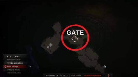 Endless Gates Dungeon Location Walkthrough And Guide In Diablo