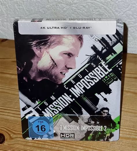 Mission Impossible 2 Steelbook 4k Uhd 2d Blu Ray Neu And Ovp Eur 1450