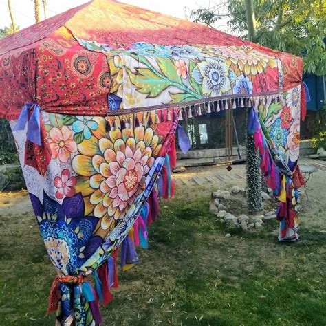 X Boho Canopy Cover Festival Artofit