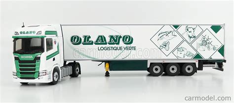 Eligor Scale Scania S Truck Semi Frigo Lamberet Olano