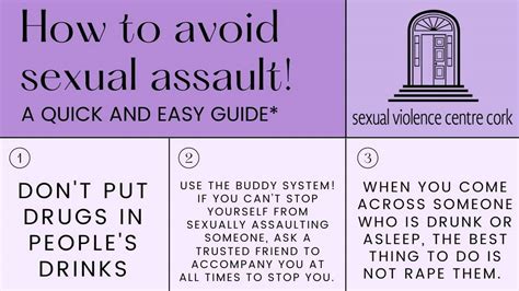 How To Avoid Sexual Assault A Quick And Easy Guide For