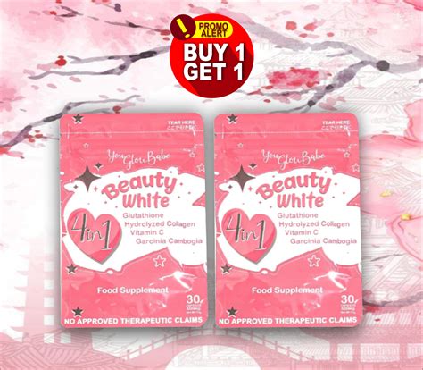 Buy1 Take 1 You Glow Babe Glutathione Beauty White 4 In 1 With FREE