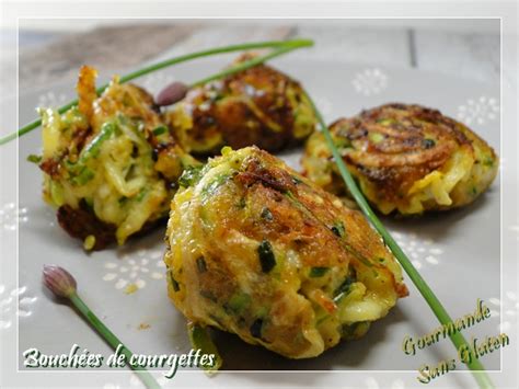 Bouch Es De Courgettes La Chapelure Sans Gluten