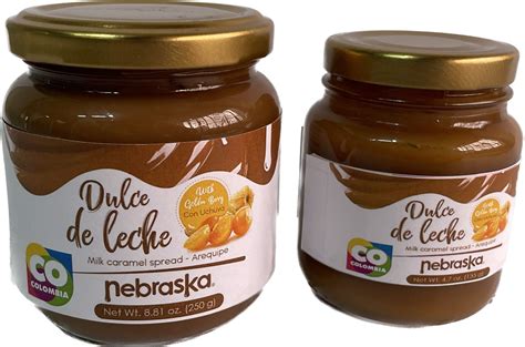 Nebraska Arequipe Dulce De Leche Cajeta Milk Caramel With Golden