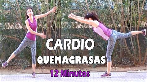 Cardio Quema Grasa Intenso 12 Minutos Cardio Rapido Hiit Youtube