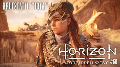 Horizon Forbidden West 50 Brutstätte Iota Walkthrough Gameplay