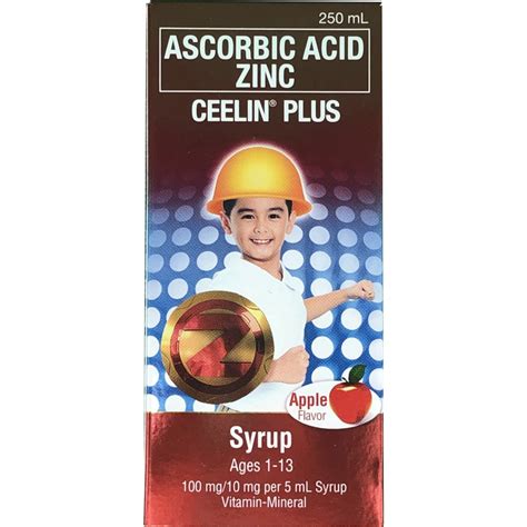 Buy Ceelin Plus Syrup 250ml Online At Best Price And Same Day Delivery At Nextdoormed