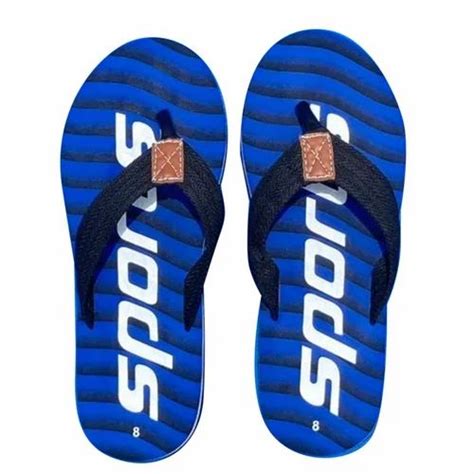 Fancy Printed Blue Casual Flip Flop Slipper Size 8 Number At Rs 95