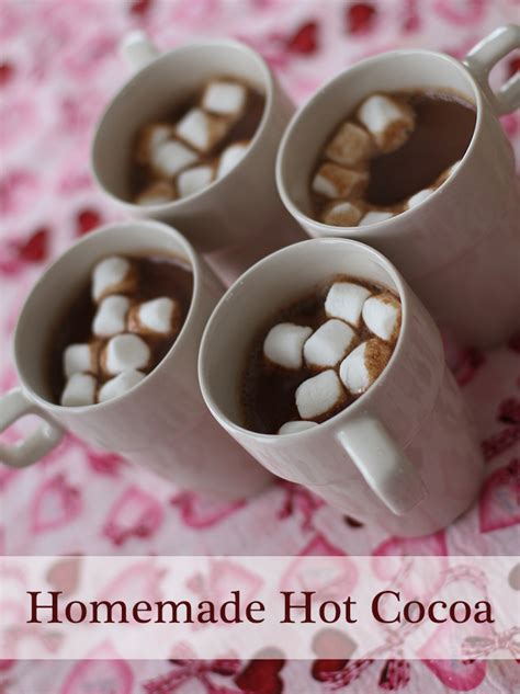 Homemade Hot Cocoa Clover And Thyme