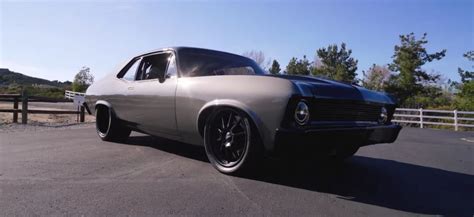 Supercharged 1971 Chevy Nova Doesnt Cut Corners Video