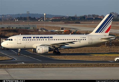 F GRXM Airbus A319 112 Air France Joshua Ruppert JetPhotos