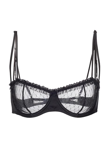 Kiki De Montparnasse Les Follies Balconette Bra In Black Lyst