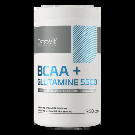 OstroVit BCAA Glutamine 5500 Mg 300 Capsules 16 23 Official