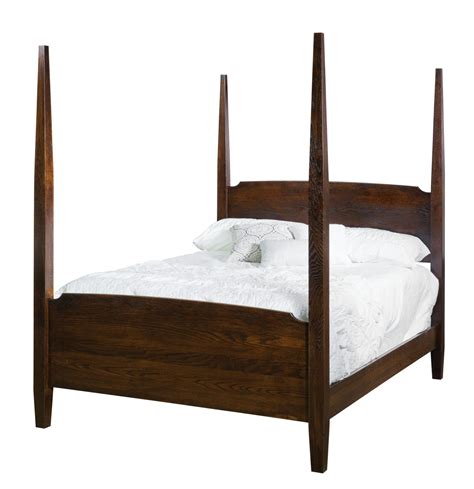 Imperial Bed Amish Solid Wood Beds Kvadro Furniture