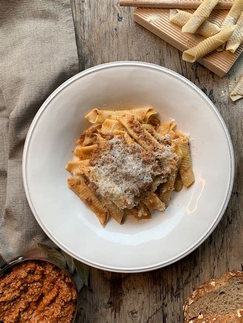 GARGANELLI AL RAGU AlidaSuperFood