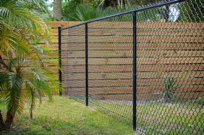 Black Chain Link Fence | JEM Fences