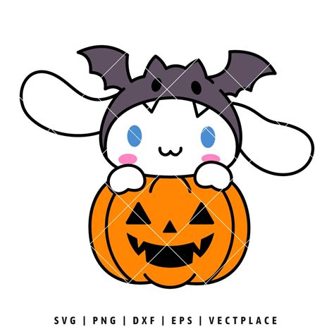 Cinnamoroll With Pumpkin SVG | Halloween SVG - Vectplace