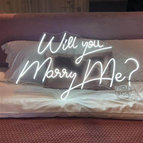 Neon Sign Will You Marry Me Neon Sign Led Neon Sign For Etsy Ireland