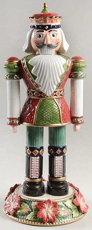 Holiday Nutcrackers Nutcracker Figurine By Fitz Floyd Replacements