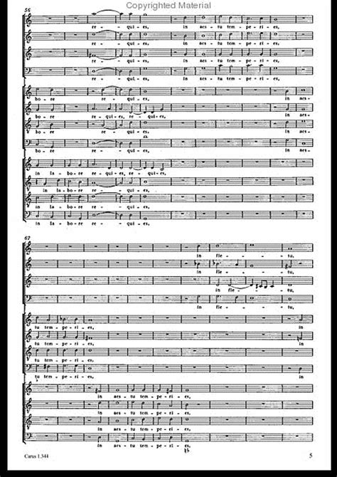 Veni Sancte Spiritus Come Now Holy Spirit By Thomas Selle 4 Part Sheet Music Sheet