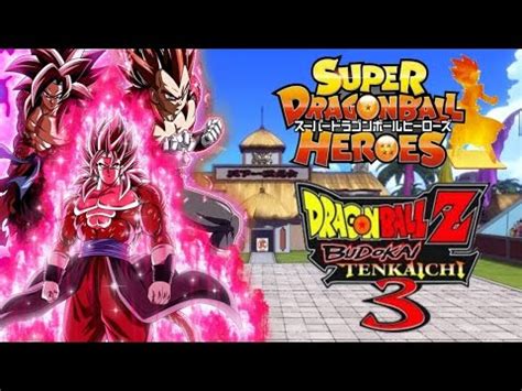 Super Dragon Ball Heroes Budokai Tenkaichi 3 Mods World Tournament