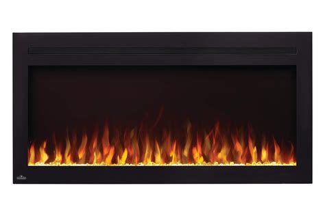 Napoleon Purview 42 Inch Wall Mount Built In Recessed Electric Fireplace Nefl42hi Pureview