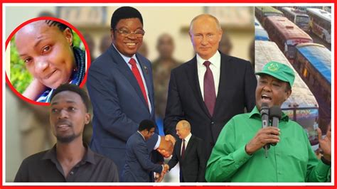 Live MAJALIWA USO Kwa USO Na PUTIN ALIYEBAKA Na KUMUUA MKE Wa