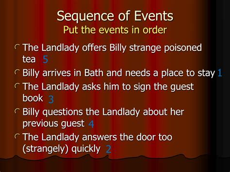 Ppt “the Landlady” Powerpoint Presentation Free Download Id9236194