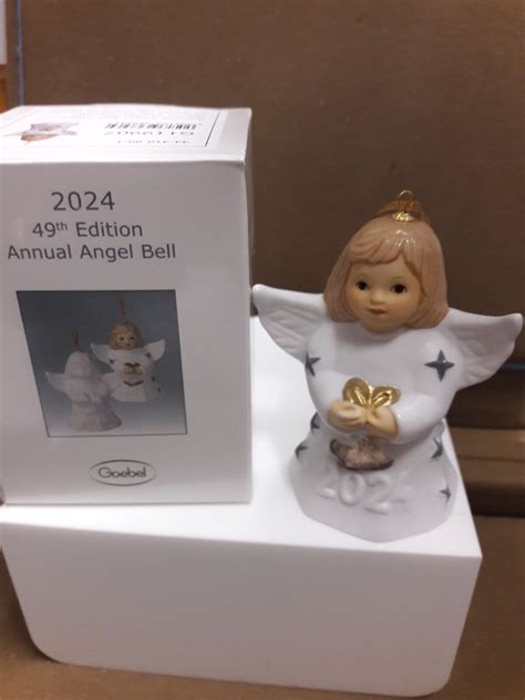 GOEBEL 2024 ANNUAL ANGEL BELL 49TH EDITION COLOR PARTIALLY PAINTED