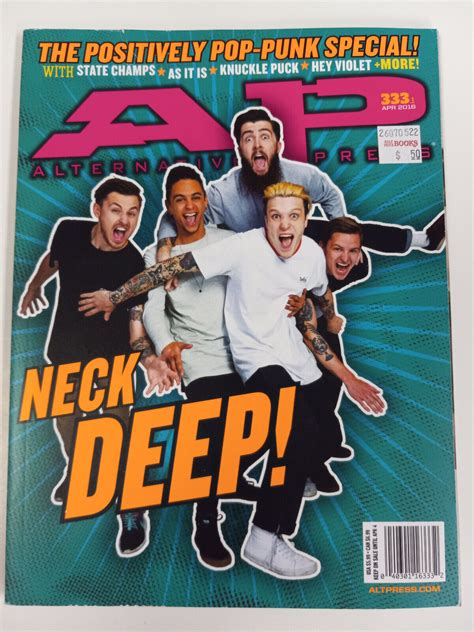 Ap Alternative Press Magazine Emo Punk Rock Neck Deep 333 Ebay