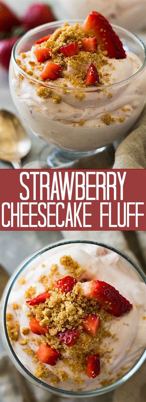 Strawberry Cheesecake Fluff Countryside Cravings Super Easy Desserts Super Easy Dessert