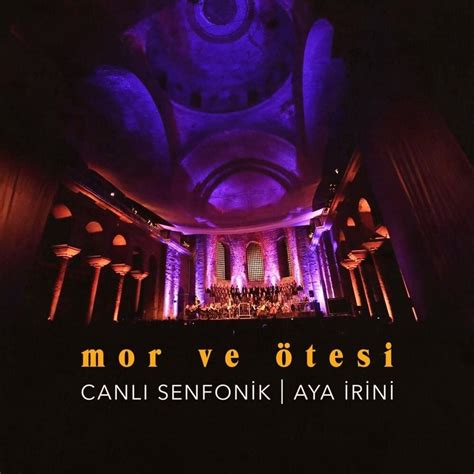 Mor Ve Tesi Bir Derdim Var Canl Lyrics Genius Lyrics