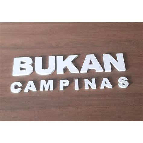 KIT C 10 LETRAS Em PVC Expandido 30cm Fachada Logomarca Logotipo