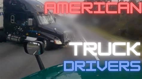 Incredible American Truck Driver Dash Cam Accident Caught On Camera