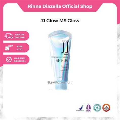 Jual ☘️ Jj Glow Ms Glow Kemasan Besar Terbaru New Sunscreen Murah