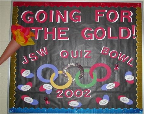 Going For The Gold Bulletin Board Olympic Bulletin Board Olympic