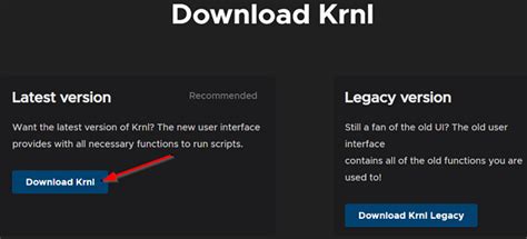 Krnl Download for Free - 2024 Latest Version