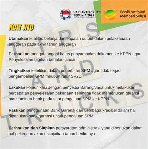 Langkah Langkah Strategis Pelaksanaan Anggaran Akhir Tahun 2021