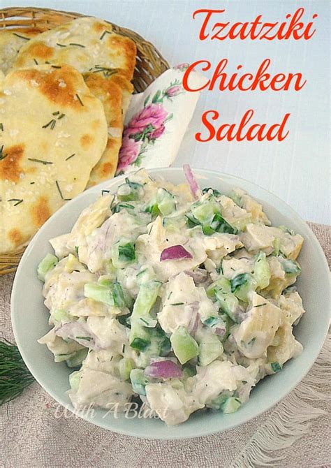 Tzatziki Chicken Salad With A Blast