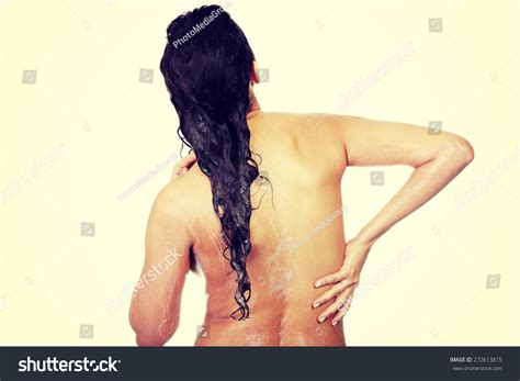 Wet Naked Woman Shower Stock Photo Shutterstock