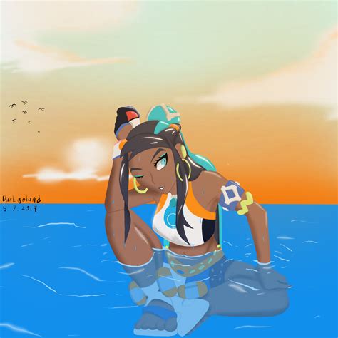 Nessa Pokemon Sword Shield Fanart By Darkigoland On Deviantart