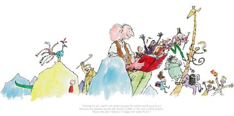 Quentin Blake Illustrations Roald Dahl