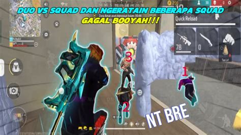 DUO VS SQUAD DAN NGERATAIN BEBERAPA SQUAD GACOR TAPI GAGAL BOOYAH